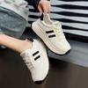 Zapatilla de moda versátil para mujer, novedad primavera 2025, zapatos con masajeador de pulsos de pie por vibración y energía magnética multifuncionales