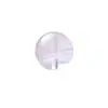Pulsera de Cuentas Sueltas de Cristal Blanco Fantasma Natural Tao Pulsera Hecha a Mano Accesorios para Manualidades Cuentas Cristal Blanco Fantasma Mayoreo
