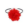 Colar fresco e doce Colar de flor de veludo coreano Colar popular criativo Taobao