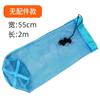 Fábrica en stock al por mayor pesca salvaje grano trigo bolsa de red para peces simple plegable gruesa agrupada con tapón de suelo bolsa de red para peces
