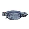 2026 Nova Bolsa de Peito Jeans Retrô Moda Feminina Bolsa de Cintura Casual Versátil Bolsa Transversal Grande Capacidade Bolsa para Celular