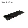 Venta directa de fábrica nuevo posavasos de bar de silicona negro cuadrado rectangular redondo de alta calidad