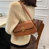 Bolso Cruzado Ins para Mujer 2021 Nuevo de Moda Tendencia Celebridad de Internet Bolso de Axila Estilo Ins Francés Nicho Bolso de Hombro Único Tipo Sillín