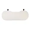 Almohada para el cuello con reposacabezas de coche con flores, almohada creativa de felpa para asiento de coche, almohada cómoda, suministros pequeños y frescos para coche