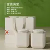 Elegante lata de té de hojalata estilo chino, tamaño pequeño, medio jin, 0.5 kg para té a granel, Pu'er, té mohoso, té blanco, lata vacía