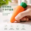Borradores gigantes de frutas con forma de zanahoria y fresa para estudiantes de primaria y niños, borradores de lápiz de bajo residuo