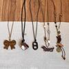 Nuevo Collar Largo con Colgante de Dachshund Lindo de Estilo Chino para Mujer 2025 Nuevo Estilo Caliente Estilo Étnico Retro Accesorios Cadena para Suéter
