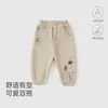 Ropa para Bebé 2026 Otoño Nuevas Llegadas Unisex Pantalones Deportivos Sueltos con Puño Ropa Exterior Casual de Dibujos Animados para Niños Pantalones Largos