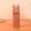 Porta-canetas de Silicone Desenho Animado Estojo Porta-lápis Estilo Fofo Armazenamento Porta-canetas de Alto Valor Estudante Criativo Bolsa de Papelaria Bolsa para Lápis