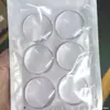 Adesivo anti-colisão de silicone transparente transfronteiriço para porta, amortecedor silencioso, maçaneta de porta de quarto, almofada anti-colisão, adesivo de porta, atacado, dropshipping