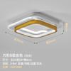 Luz Quadrada para Corredor e Corredor Estilo Novo 2023 Luz Celebridade da Internet Luxo Simples Moderno Lâmpada de Teto Varanda Lâmpada de Entrada