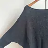 Blusa Que Hace la Tarde Más Cómoda ~ Blusa de Lana Tejida Casual para la Tarde Es Holgada, Cómoda, Holgada y con Aspecto Adelgazante