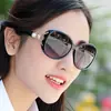 Procesamiento y Personalización de Nuevas Gafas de Sol para Mujer, Gafas Clásicas, Cabeza de Zorro Perla, Gafas de Sol de Moda con Color Progresivo al por Mayor