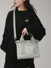 Bolso de lona de comercio exterior nuevo con gran capacidad y múltiples compartimentos, bolso de mano cruzado versátil y casual para el día a día y bolso de hombro para mujer