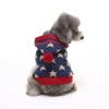 Ropa para Mascotas de Entrega Original Suéter Rayas Calavera Suéter para Perros Copo de Nieve Navideño Suéter para Perros Ropa de Otoño e Invierno