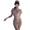 Noche Dorada Lencería Sexy Libre de Pasión Cama Ataque Rápido Coqueteo Tentación Pecho Pequeño Tirante Sexy Vestido de Noche qqny Femenino