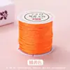 Cuerda Tejida a Mano No. Hilo de Jade 72 Hilos Segmentado Teñido Gradiente Colorido Cuerda de Cinco Colores Hilo para Pulsera DIY Nudo Chino Cuerda Venta al por Mayor