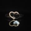 Accesorios DIY con aceite que gotea incrustados con diamantes moño de amor de Mickey salida de aire de vapor accesorios de aleación de belleza para teléfono móvil