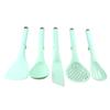 Traje de utensilios de cocina de silicona directo de fábrica utensilios de cocina de silicona 10 piezas raspador de silicona cuchara batidor de huevos pinza para alimentos