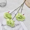 Flores Artificiales Rosa Piedra Ladrillo Decoración de Boda Flores Artificiales Flores Falsas Decoración del Hogar Ramo Rosas Artificiales de Seda