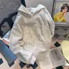 Sudadera con Capucha Bordada Estilo Retro Americano para Primavera y Otoño para Hombres y Mujeres, Parejas, Forro Polar de Invierno, Talla Grande, Corte Holgado, Chaqueta Versátil de Moda
