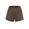 Shorts preto de cintura alta para mulheres, estilo fino de verão, adequado para figuras petites, hot pants elásticos de cintura alta em linha A justos para dançar
