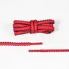Cordones Kurokin de Poliéster Semircirculares Bicolor con Dientes Nb de 0.6 cm Adecuados para Zapatos Deportivos, Zapatos de Papá, Zapatos Casuales y Cordones
