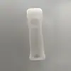 Funda de Silicona para Mango Recto de Wii con Acelerómetro Incorporado Mejora de Detección de Movimiento Funda Protectora Negra y Blanca