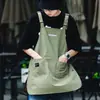 Aventais para Baristas, Lojas de Chá com Leite, Salões de Unhas, Roupa de Trabalho Masculina para Jardinagem e Pintura, Uniformes de Trabalho Femininos, Logo Personalizado