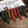 Adecuado para Huawei Watch Gt4/Gt3 Smart Watch con Cadena de Reloj de Cuero Retro Crazy Horse para Xiaomi Samsung