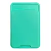 Accesorios Transfronterizos en Stock, Soporte para Tarjetas de Funda de Teléfono Móvil DIY, Pegatina Trasera de Estilo Simple con Ranura Soporte para Tarjetas de Imitación de Cuero Venta al por Mayor
