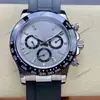 Reloj para Hombre Rolex Daytona Serie 40mm Multifuncional Cronógrafo Incrustado de Diamantes Mecánico Totalmente Automático Aliexpress