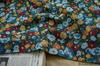 Pequeno floral estilo pastoral pintura a óleo tecido de lã grosso outono e inverno casaco colete vestido vintage tea break pano decorativo