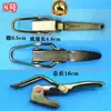 Hebilla de Puerta de Camión Cerradura de Compartimento de Camión Hebilla de Resorte Manual para Triciclo Eléctrico Gancho de Manija de Puerta de Caja de Carga Manija de Puerta Galvanizada