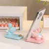 Estilo Chinês Dinastia Tang Cavalo Gordo Resina Suporte de Telefone Decoração de Mesa Suporte Preguiçoso para Celular Ornamento Três Cores Tang Produto Cultural de Viagem