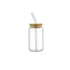 Taza Transparente de Vidrio de Borosilicato Alto, Taza para Refresco, Vaso de Agua para Niñas, Vaso Doméstico para Bebidas Frías de Jugo, Vaso de una Sola Capa con Popote
