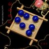 Cuentas redondas de ágata imitación cera de abeja marfil de 10 mm accesorios para joyería DIY material hecho a mano cuentas de resina sintética venta al por mayor