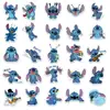 50 pegatinas de Stitch más vendidas para diario de mano, decoración DIY para escritorio, funda de teléfono móvil, vaso de agua, computadora, refrigerador, pegatinas impermeables