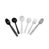 Colher descartável colher de plástico embalagem individual colher colher de sopa embalagem para viagem colher colher de sobremesa dura espessa atacado