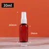 Frasco Borrifador Frasco Plástico Frasco de Recarga Spray de Desinfecção com Álcool Frasco Borrifador à Prova de Luz Névoa Fina Cosméticos Hidratação Borrifador de Água Portátil