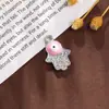 Acessórios Criativos DIY Diamante de Palma Olho de Diabo Pingente de Duplo Furo Pingente Pulseira Pulseira Colar Pingente Joia