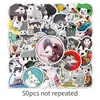 50 piezas de pegatina de zarigüeya dibujos animados bolsa animal creativo impermeable decorativa funda de teléfono móvil taza térmica cuaderno pegatina