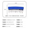 Clip para sombrero transfronterizo Estante de almacenamiento para sombreros Plegable Multifuncional Tendedero Portátil Autoadhesivo de Velcro Clip para sombrero