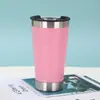Taza de coche transfronteriza nueva de 20 oz con abrebotellas, vaso de acero inoxidable de doble capa tipo "ice bully", taza de cerveza portátil para coche