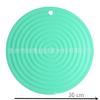Aumente a espessura de 30 * 30 cm de silicone puro almofada de areia almofada de isolamento térmico almofada de mesa de jantar almofada de panela almofada de isolamento térmico almofada de silicone
