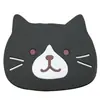Posavasos Lindo de Gato Posavasos de PVC Silicona Esterilla Aislante Térmico Esterilla Antideslizante Esterilla para Tazón Esterilla de Lugar Posavasos de Cabeza de Gato Cachorro