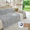 Tela de funda de sofá texturizada minimalista, mitad terciopelo, engrosada para otoño e invierno, adecuada para salas de estar y apartamentos de alquiler, cobertura total