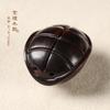 Fujia world Sándalo verde Palo de rosa concha de tortuga llavero de coche cadena para teléfono móvil colgante accesorios riqueza recursos rodando accesorios de madera