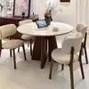Cadeira com encosto de hotel, mesa de jantar e cadeiras para casa, cadeira de jantar de madeira maciça nórdica, cadeira de tecido designer moderna minimalista de luxo leve