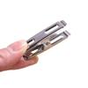 Pinzas de Boca Plana de Acero Inoxidable, 20 Piezas, Pinzas para Ropa Multifuncionales, Pinzas para Ropa Pequeñas, Pinzas Fuertes a Prueba de Viento, Acero Inoxidable